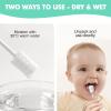 Baby Oral Cleaner 30 PCS, Infant Tongue Cleaner Disposable Baby Toothbrush for Newborn, Gauze Gum Cleaner, Infant Mouth Cleaning Stick Dental Care from 0 to 36 Months view 4