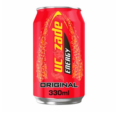 Luz Original Energy Drink Can PMP 330ml Classic Sparkling Glucose Energy Boost (24 x Cans)