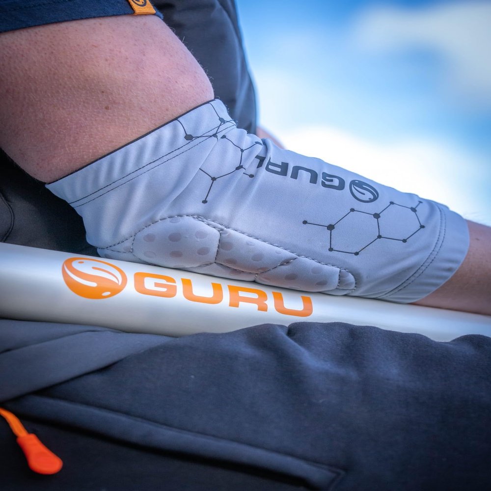 Korda Guru Pro Brace Elbow Support Large | Pole Fishing Elbow Protector | Comfortable Padding | Breathable, Lightweight and Stretchy Fabric | Code GCL290