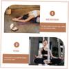 Yardwe 3pcs Sturdy Wooden Sound Bowl Stick Accessory with Smooth Surface for Meditation Room and Sauna Use, Safe to Use Singing Bowl Mallets view 4