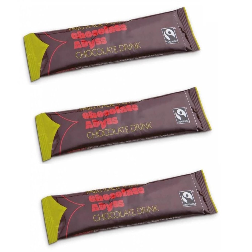 Abyss Instant Chocolate Fairtrade Sachets (100x25g)