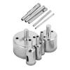10Pcs Coated Drill Bit Set for Precise Hole Saw Cutting in Tile, Ceramic, Glass, and Marble - Sizes 3mm to 50mm for Versatile Applications view 3
