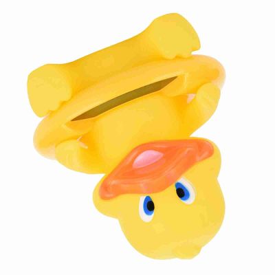 Aramox Baby Bath Thermometer,Fun Toy Animal Style, Automatic Temperature Measurement, Easy to Read Display, Floatable Design, Cute Animal Bathtub Thermometer for Happy Bath, No (Yellow)