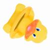 Aramox Baby Bath Thermometer,Fun Toy Animal Style, Automatic Temperature Measurement, Easy to Read Display, Floatable Design, Cute Animal Bathtub Thermometer for Happy Bath, No (Yellow) view 3