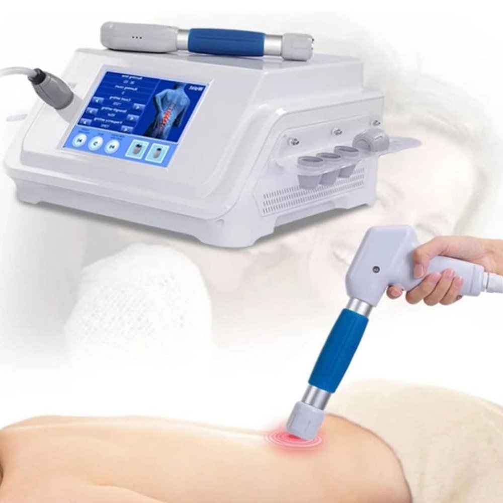 Drmoxin Electromagnetic Extracorporeal Shock Wave Therapy Machine,Plantar Fasciitis Shockwave Therapy Machine,for Joint and Muscle Pain Relief, ED Treatment, Muscle and Bone Tissue Regeneration