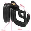 Black Protective Cage, Portable Cage with 4 Size Rings + 1 Key-Q (S) view 2