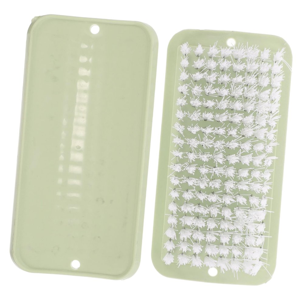 TOVINANNA 2pcs Clean Laundry Brush for Clothes Washing and Scrubbing Multi-functional Shoes Cleaners for Bathroom Cleaner Brush and Floor Scrubbing Cleaning
