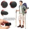 18 Pieces Walking Stick Rubber Ends & Trekking Pole Tips, Non-Slip Heavy Duty Rubber Ferrules, Universal Replacement for Walking/Hiking Poles - All Terrain Asphalt Gravel Mountain - 3 Styles view 3