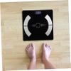 WRITWAA Electronic Weight Scale Digital Scale for Body Muscle Fat Bone Mass Portable Compact for Women and Men LCD Display view 3