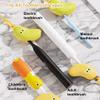 2pcs Banana Toothbrush Cover, Portable Banana Toothbrush Case with Toothpaste Dispenser,Travel Banana Toothbrush Holder, Clip-On Toothbrush Protector, Tooth Brush Travel Case Protector (Yellow) view 4