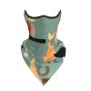 Mid-Century Modern Art Cats Face Cover Scarf, Breathable for Running Camping Climbing view 2