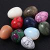 10pcs Healing Crystal Stones, Natural Gemstones, Polished Mineral Rock Egg Stones, for Anxiety Relief,Meditation view 3