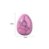 10pcs Healing Crystal Stones, Natural Gemstones, Polished Mineral Rock Egg Stones, for Anxiety Relief,Meditation view 4