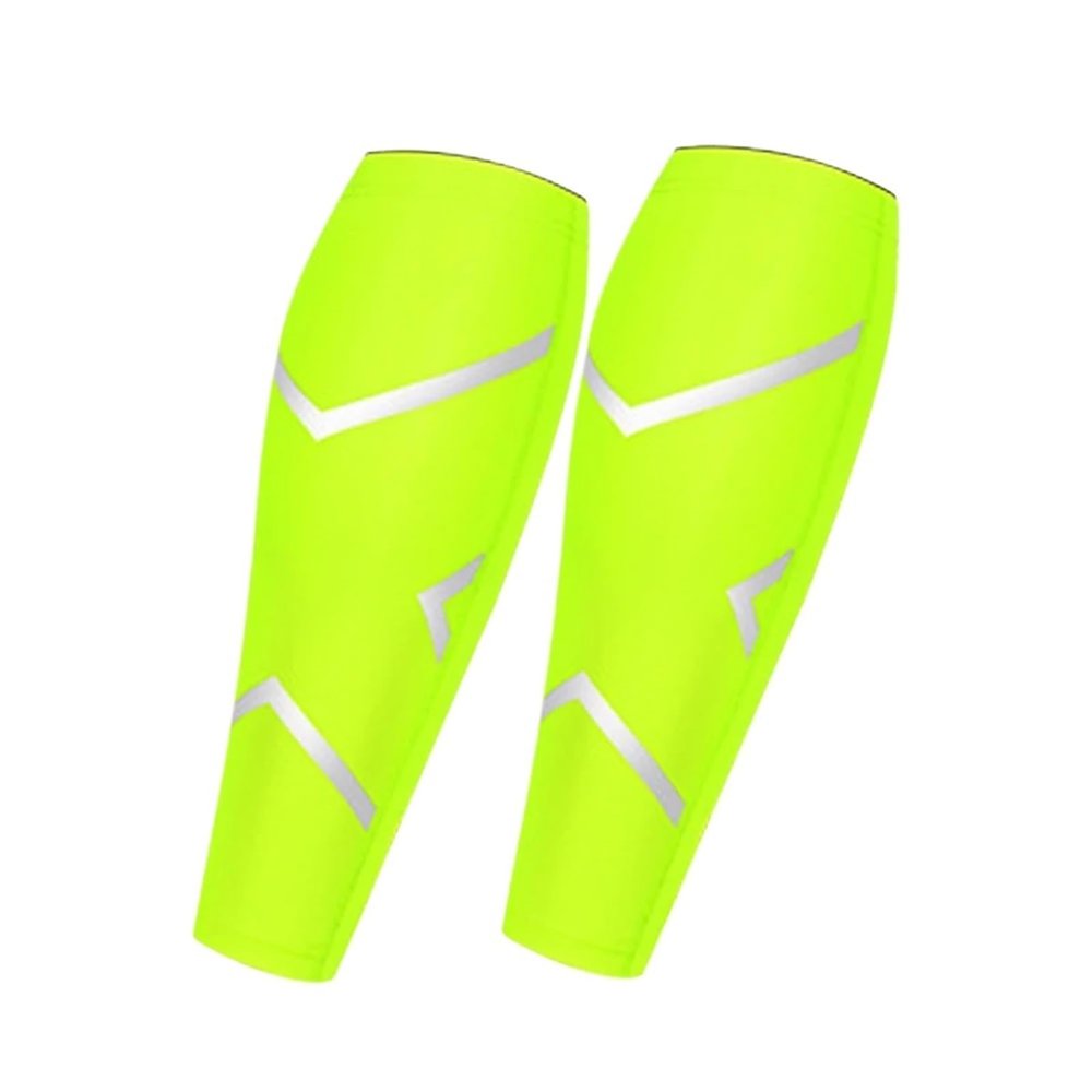 AMENGJ Calf Compression Sleeve 1Pair Leg Compression Sleeve,Calf Brace Support Calf Sleeve for Men Women(Green,M)