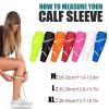 AMENGJ Calf Compression Sleeve 1Pair Leg Compression Sleeve,Calf Brace Support Calf Sleeve for Men Women(Green,M) view 3