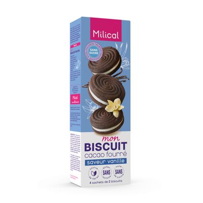Milical My Biscuit Cocoa Filled 8 Cookies