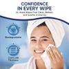 210 x Wet Wipes for Adults | Intimate Wipes with Aloe Vera | Biodegradable | Body Wipe for Adults No Shower | Shower Wipe | Extra Large | Size 34 x 20 cm | (3 Packs of 70) view 4