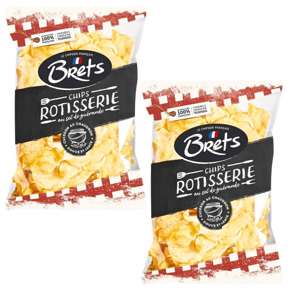 Brets Rotisserie Crisps 120g x 2