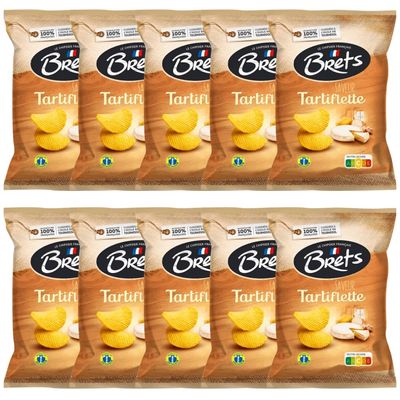 Brets Tartiflette Crisps 125g x 10