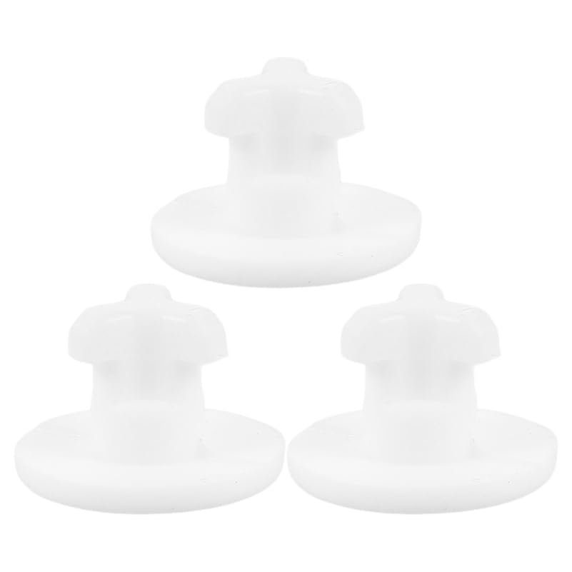 Abaodam Lunch Box Seal Plug Breathable Valve Leakproof Food Container Sealing Plug Air Tight Stopper Lid Accessory 3 Pack for Spill Prevention and Freshness