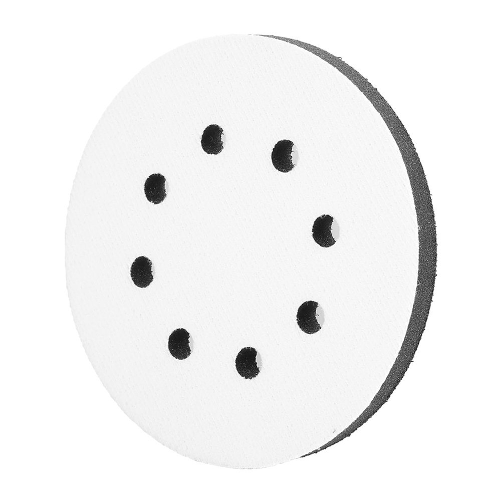 125 Mm Diameter Sponge Tampon Pad with Magic Adhesive Patch, Suitable for Pulterary Machines and Self -implying Rectifiers, Shaking and Noise Reduction Proof (5 inches and 8 holes)