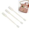 3pcs Manual Nose Hair Tool with Double Sided Nose Hair Knife for Ear, Facial Trimming, 6cr13 Stainless Steel, Portable Travel Case Included view 3
