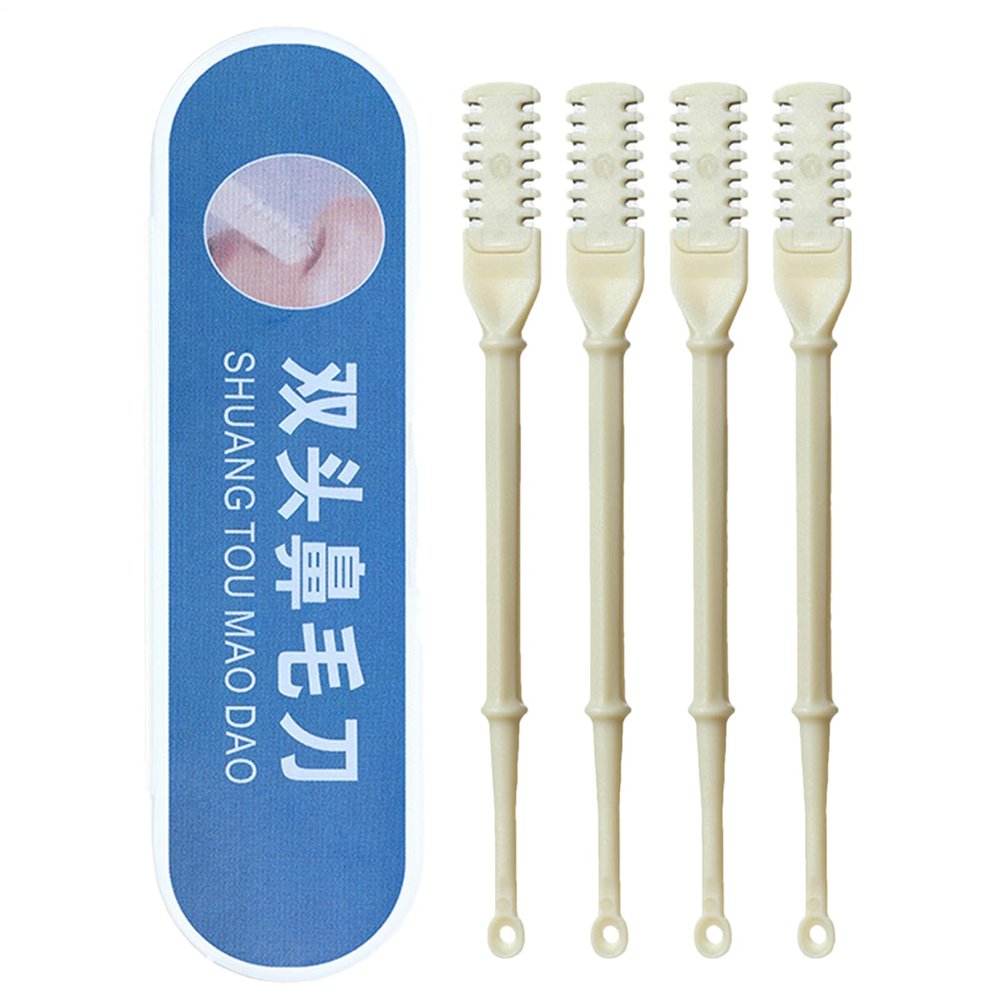 Nasal Hair Cutter Stainless Steel Cutter Head, Comfortable Handle