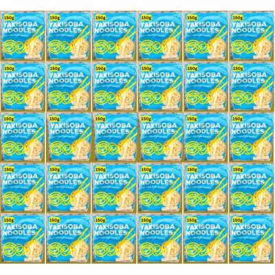 Yakisoba 30x150g - Vacuumed Fresh Noodles multipack For Quick Homemade dish