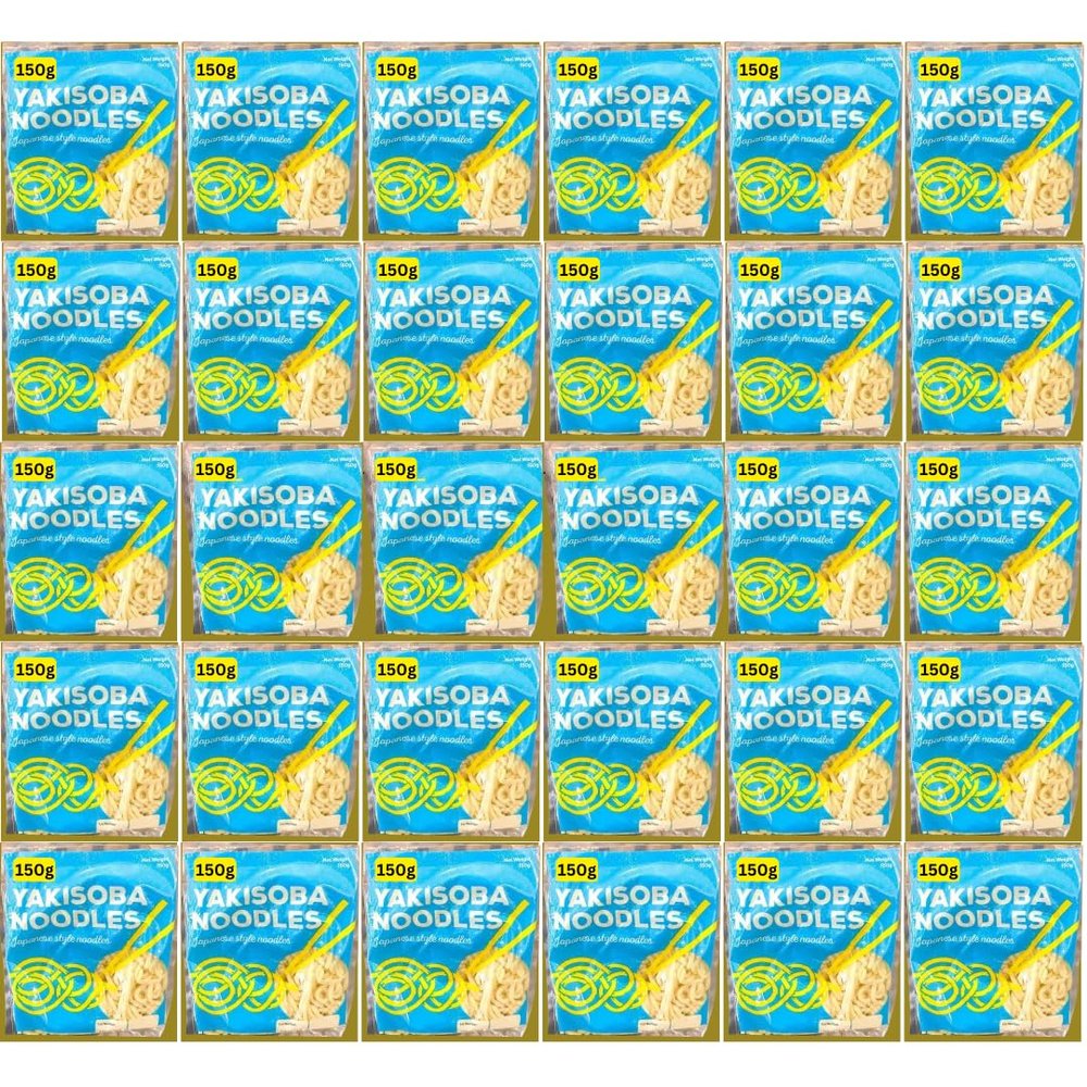 Yakisoba 30x150g - Vacuumed Fresh Noodles multipack For Quick Homemade dish