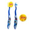 Transformers Toothbrush Set for Kids - Package of 3 Optimus Prime Toothbrushes with Collectible Caps and Stickers for Kids, Boys, Toddlers | Transformers Toothbrush Set view 3