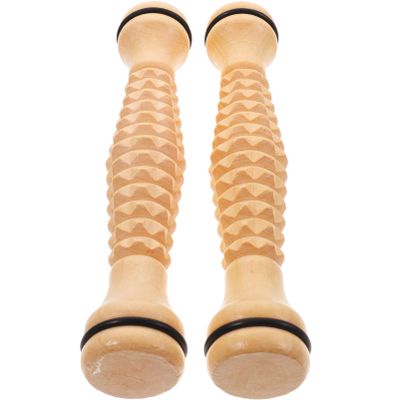 FOMIYES 2pcs Roller Massage Tool Muscle Roller Massager for Back Neck Legs Body Massager Stick for Home and Travel