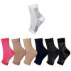 YGSGJSP Men Compression socks 2/3Pairs Men Women Sports Compression Running Protector Ankle Protection High Elastic Pressure socks Boat Ankle Socks Short(153-Hotpink-2Pairs,L-XL) view 2