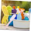 DEARMAMY 3pcs Hanging Cleaning Brush Set with Pp Bristles for Shoes and Clothes, Multi-color (blue, Green, Pink), Household Laundry and Home Cleaning Tool view 3