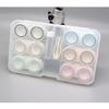 DEARMAMY Contact Lens Case Holder 6pcs Set Plastic Lens Storage Box with Tweezers and Suction Stick Portable Travel Organizer for Soft and Hard Lenses view 4