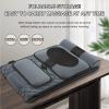 YJYJY Full Body Electric Massage Mat with 20 Neck Shiatsu Kneading Massage Heads 9 Massage Modes Foldable Heating Cushion With10 Vibrating Motors view 3