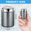 AOOWU Mini Portable Electric Shaver, Electric Mini Shavers for Men, Waterproof Portable Shaver, Compact Electric Razor for Men, USB Rechargeable Shaver Electric Beard Trimmer for Home Travel Business view 2
