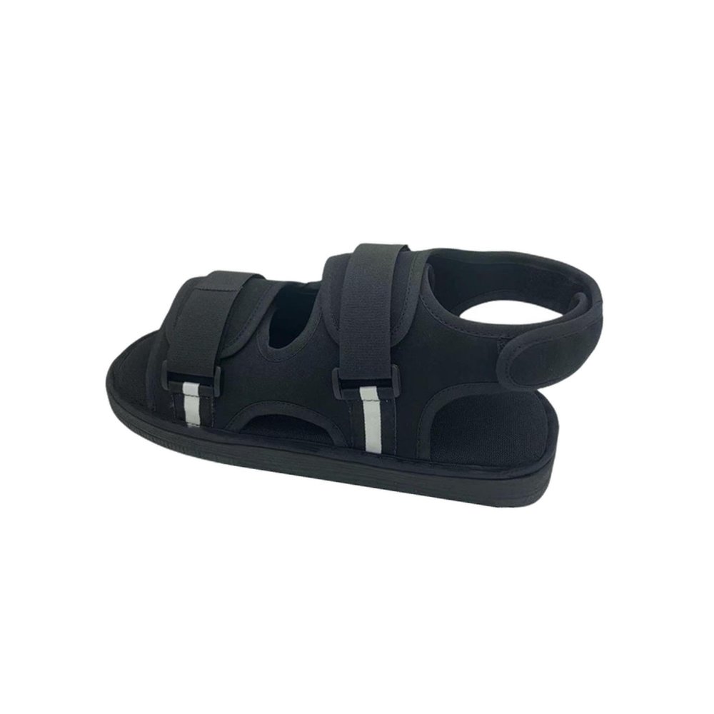 AMSLSIU Professional and User-Friendly Gypsum Shoe for Foot Fracture Support Toe Plaster Cast Boot Post Op Shoe Rubber, L