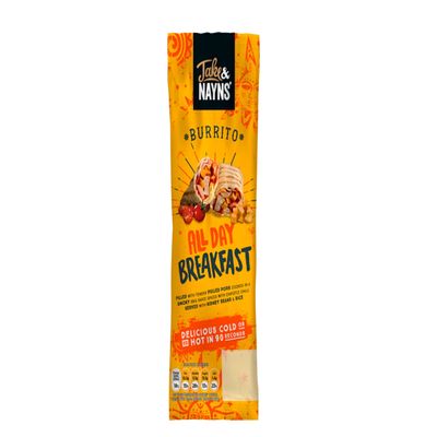 Jake & Nayns' All Day Breakfast Burrito 15 x 185g