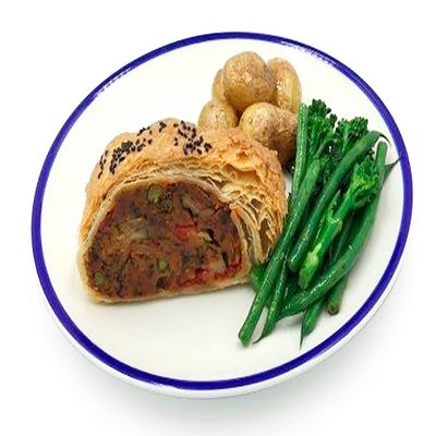 Bespoke Kitchen Foods Courgette & Red Pepper Wellington 180g 20 x 180g