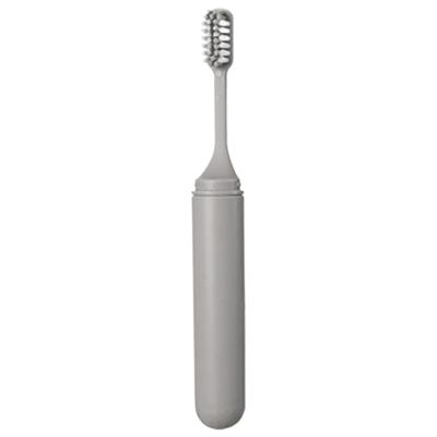 Travel toothbrush, foldable compact toothbrush for on the go, soft bristles, care items with removable brush head, portable cleaning utensils for travel, camping and work