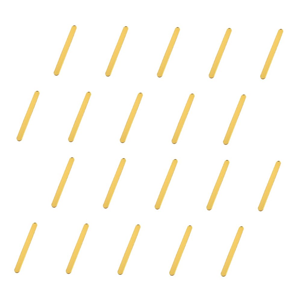 Angoily 20pcs Acrylic Ice Pop Bars Ice Pop Sticks for DIY Cakesicles Party Supplies for Boys and Girls