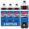 Pepsii Original Cola Flavoured Fizzy Soft Drink with Sugar and Sweetners 2L Bottle Suitable for Vegan Recyclable (Pack of 6) view 3