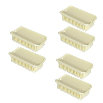 BESTYASH 6pcs Supple Bristle Brush Hand-held Scrub for Cleaning Laundry Brush for Clothes for Shoes Comfortable Grip and Adorable Design