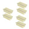 BESTYASH 6pcs Supple Bristle Brush Hand-held Scrub for Cleaning Laundry Brush for Clothes for Shoes Comfortable Grip and Adorable Design view 1