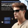 AI Translator Glasses,Real-Time Interpretation Eyeglasses | Over 100 Languages Lightweight Smart Blue Blocking AI Eyewear for Women Travel Reading view 3