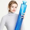 FreshCart Basics Premium PVC Hot Water Bottle with Good Insulation, Energy-Saving and Safe, Suitable for Keeping Warm in Winter (Violet Cloth Bag) view 3