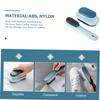 ORFOFE 2pcs Scrub Brush Set for Shoes and Clothing with Easy to Grip Handle and Soft Nylon Bristles, for Household Cleaning and Travel, Sturdy Abs Material Cleaning Brush view 3