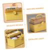 VALICLUD Test Strip First Aid Kit Medicine Storage Organizer Large Capacity Multi-function Case for Home Emergency view 3