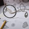 SOPOTUTU Compact Corded Magnifier Pendant with Plastic and Glass Lens, 1.5+ Reading Monocle for Hobbyists and Seniors, for Reading Maps and Photographs view 3