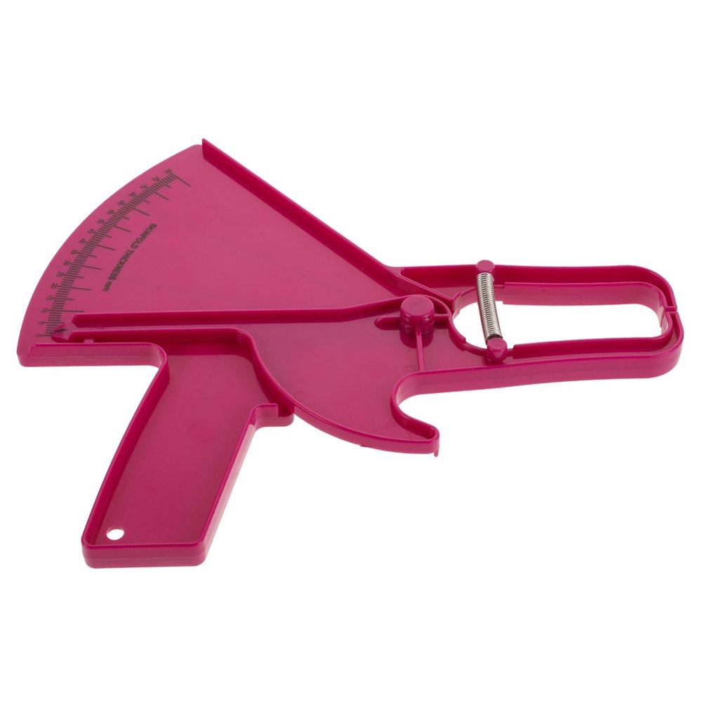 DECOMELODY Body Fat Calipers Measuring Tool Fitness Skinfold Thickness Caliper Accurate Body Fat Clipper for Workout